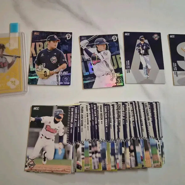 [BUNJANG] Doosan Bears Oh Myung-jin Victory Charm Card Bundle Set / kbo카드 두산 오명진 승리부적 외 일괄