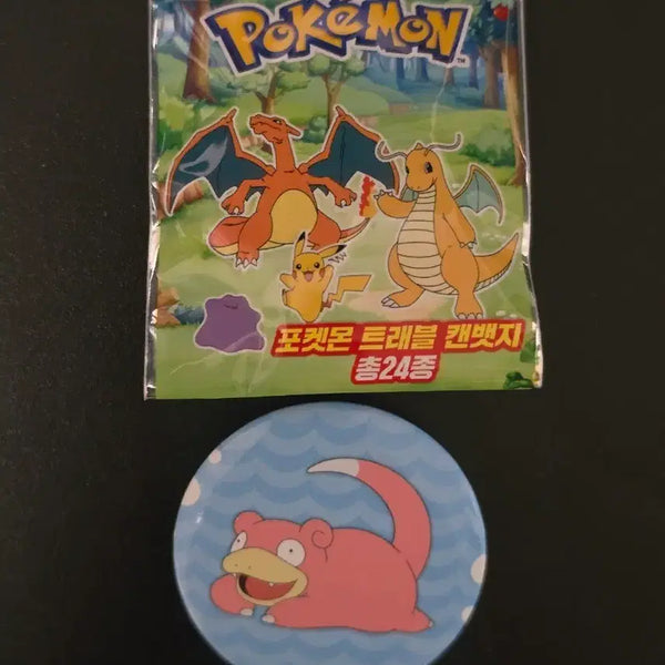 [BUNJANG] Pokemon Treaure Can Badge Slowpoke / 포켓몬 캔뱃지 야돈