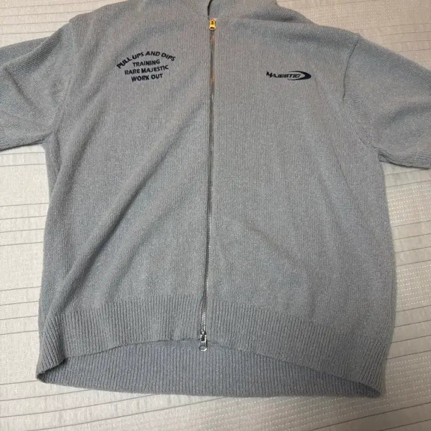 [BUNJANG] 8seconds Sky Blue Knit Zip-Up / 8세컨즈 니트집업