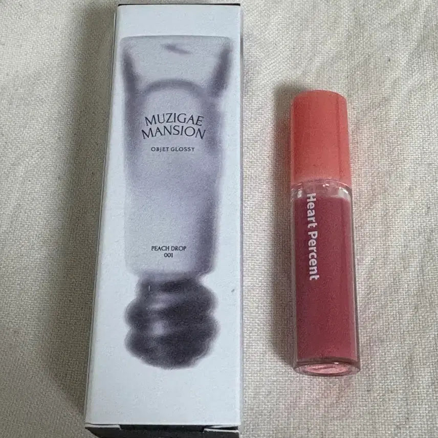 [BUNJANG] Mujoo Mansion Object Glossy Peach Drop (Sealed) / 미개봉) 무지개맨션 오브제 글로시 피치드롭
