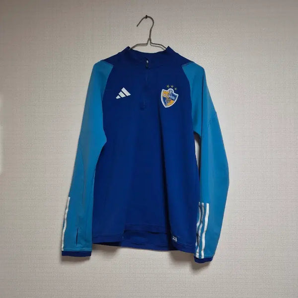 [BUNJANG] Ulsan Hyundai FC Player Issue Training Half Zip-Up Top (M) / K리그 울산현대 프로 축구팀 선수지급용 트레이닝 하프집업 M사이즈