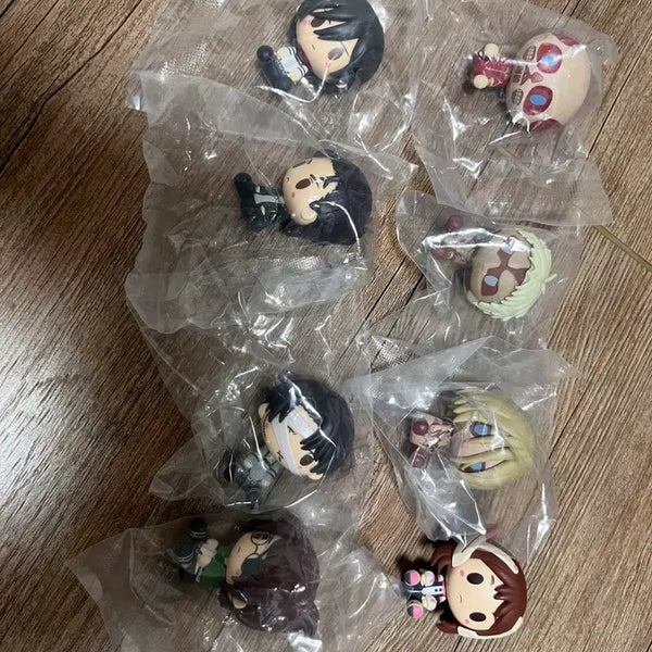 [BUNJANG] Attack on Titan & Ochaco Chocoinu Plush Set / 진격거초코노코7종+우라라카초코노코