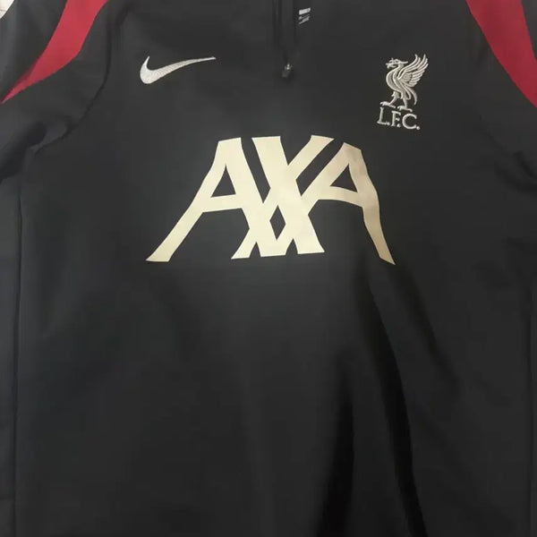 [BUNJANG] Liverpool AXA Nike Hoodie Red/Black / 리버풀 AXA 나이키 후드티 검빨