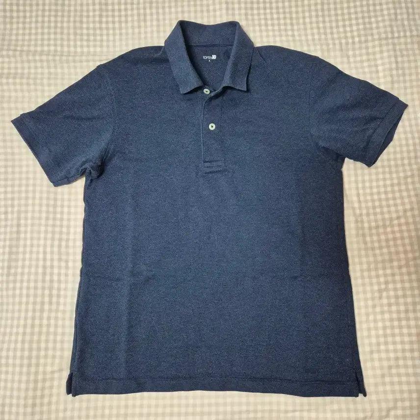 [BUNJANG] TOPTEN COOL Air Cotton Pique Polo Shirt Navy / 탑텐 COOL Air 코튼 피케 폴로 셔츠