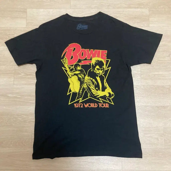 [BUNJANG] David Bowie 1972 World Tour T-Shirt (M) / 데이비드 보위 1972 투어 티셔츠 M