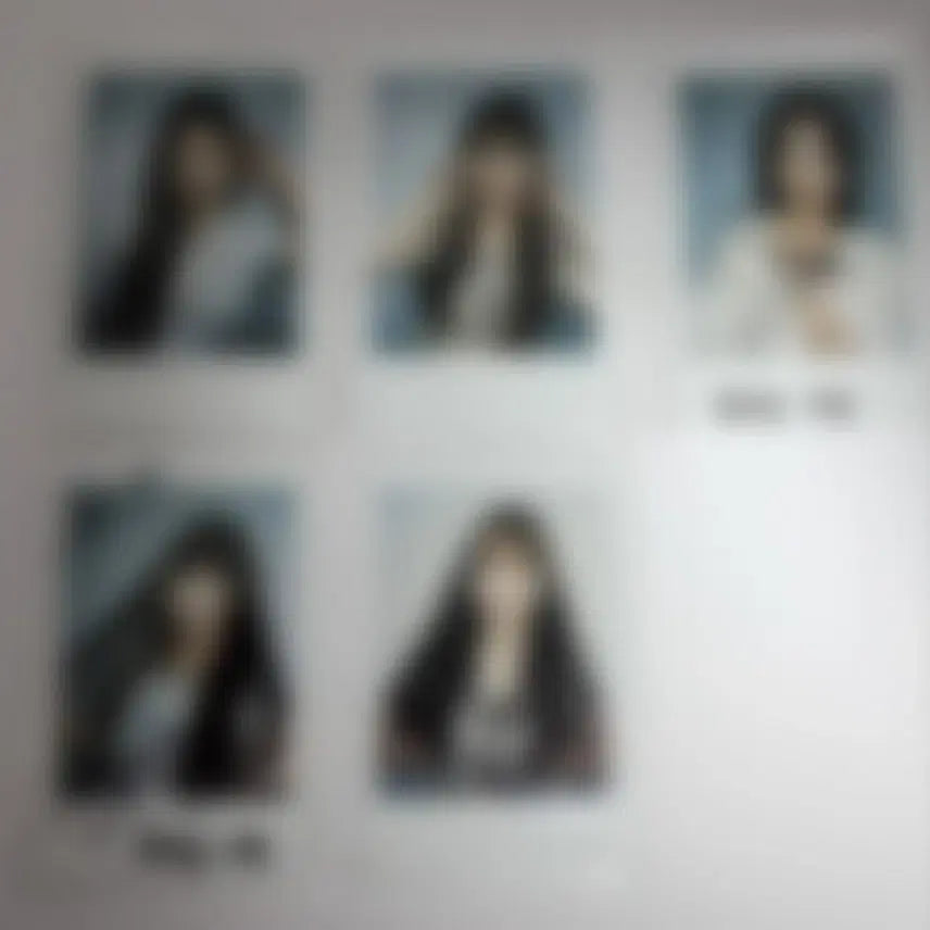 [BUNJANG] First Love "First Love" Art Official Autographed Polaroid / 첫사랑 공방 싸인 폴라로이드 양도