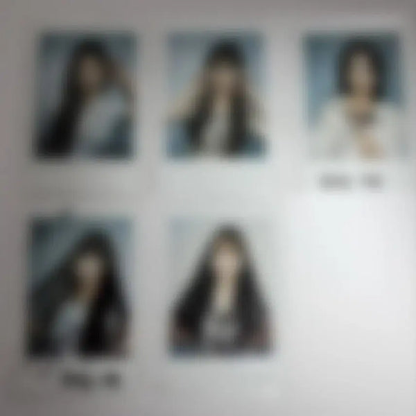 [BUNJANG] First Love "First Love" Art Official Autographed Polaroid / 첫사랑 공방 싸인 폴라로이드 양도
