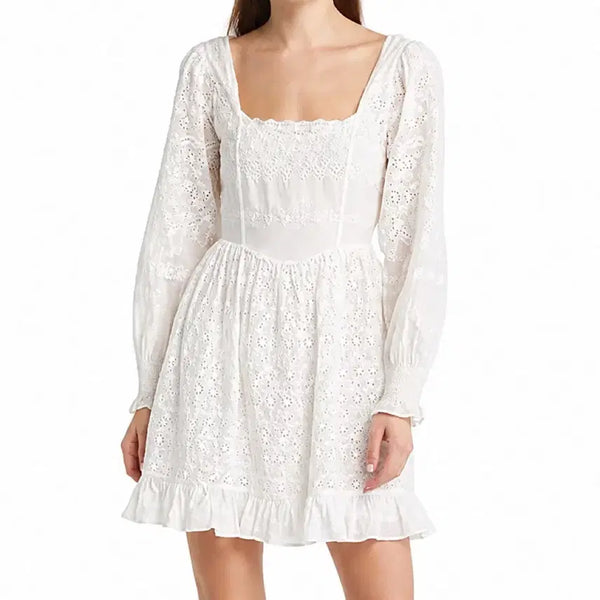[BUNJANG] LoveShackFancy Preslina Eyelet Dress / 러브쉑팬시 Preslina 원피스. 마쥬 산드로 그레이스유 리포메이션