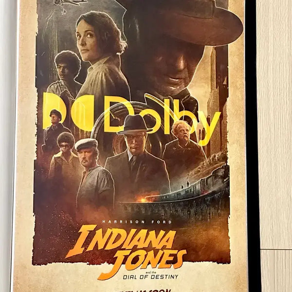 [BUNJANG] Indiana Jones Dolby Cinema Limited Edition A3 Poster / [초희귀한정판]영화 인디아나존스 돌비 포스터(A3)DOLBY
