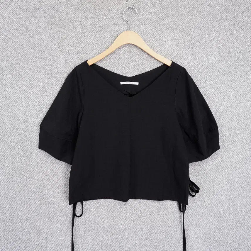 [BUNJANG] Love You So Much Linen-Like Puff Blouse / 러브유쏘머치 여성 린넨라이크 퍼프 블라우스 free