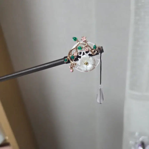 [BUNJANG] Flower Ornament Hairpin / 꽃 장식 비녀