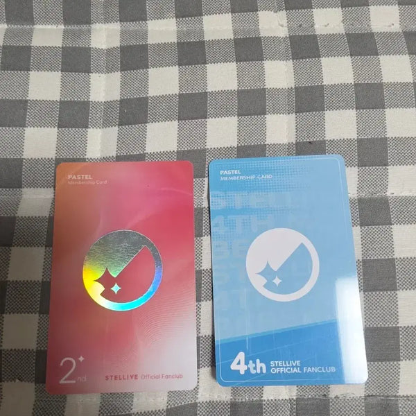 [BUNJANG] Stellive 2nd & 3rd Generation Membership Card / 스텔라이브 2,4기 멤버십 카드