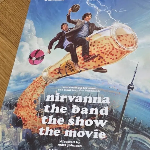 [BUNJANG] Nirvana The Movie Illustration Poster / 너바나 더무비 일러스트 포스터