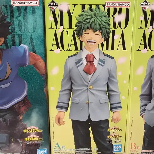 [BUNJANG] My Hero Academia: Connecting Hearts Series Bakugo & Deku 3 Figure Bundle Set / 나히아 이어지는마음 간바레데쿠C+미도리야A+바쿠고B