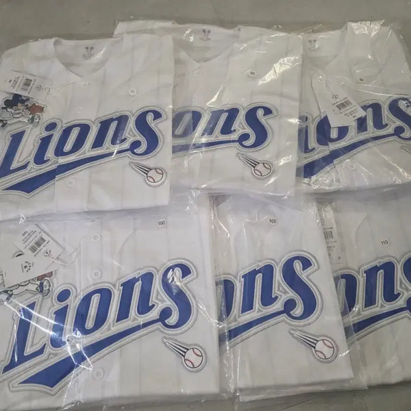 [BUNJANG] Samsung Lions Disney Mickey Mouse Baseball Jersey / 삼성 라이온즈 디즈니 미키 유니폼 팝니다(전사이즈 보유)미개봉 새상품