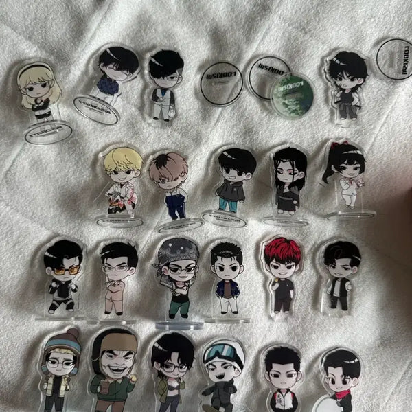 [BUNJANG] Lookism SD Acrylic Stand Bundle Set / 외지주 sd 아크릴 스탠드 팝니다