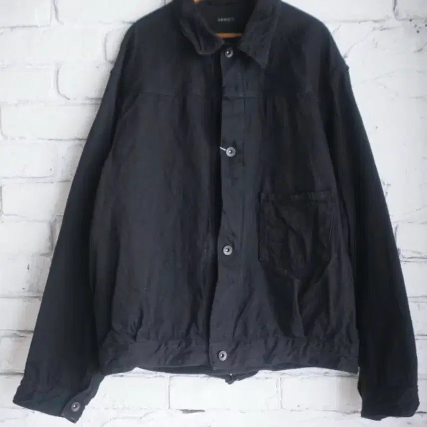 [BUNJANG] Comoli 23AW Black Denim Jacket Size 4 / Comoli 23aw 코모리 데님 자켓 블랙 4