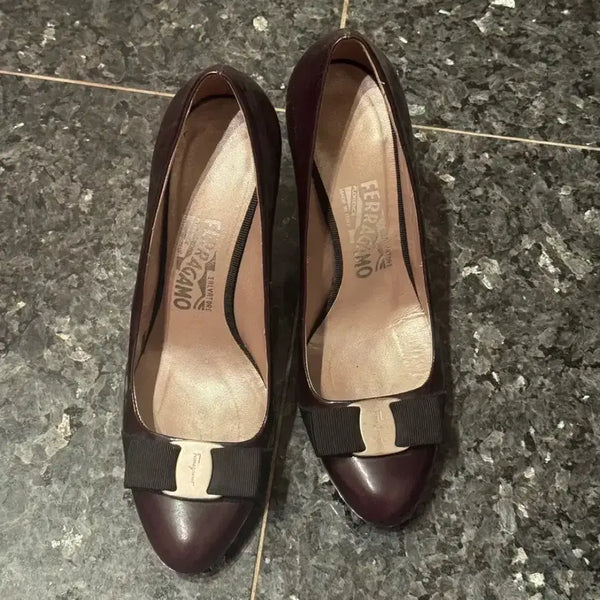 [BUNJANG] Salvatore Ferragamo Heels Size 7.5 / 페라가모 구두(245사이즈(7 1/2))