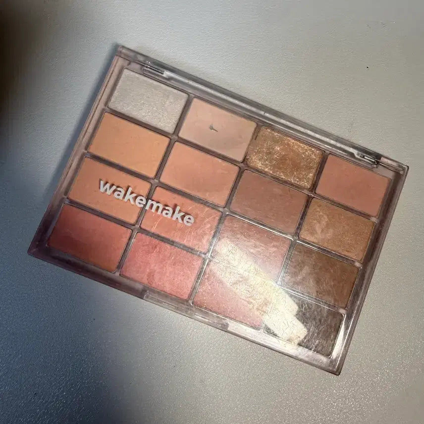 [BUNJANG] WAKEMAKE Blurring Palette Eyeshadow 08 Candy Coral / 웨이크메이크 웨메 캔디코랄블러링 08호  팔레트 아이쉐도우 팔레트 판매