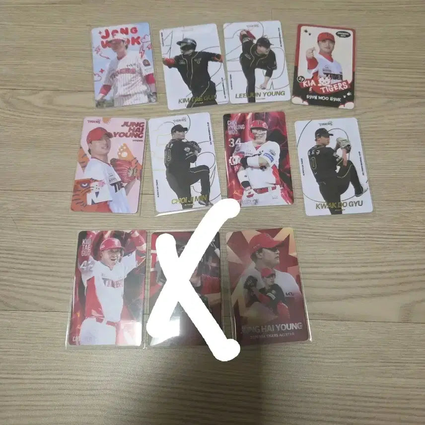[BUNJANG] KIA Tigers Player Photocard / KIA 타이거즈 선수 포카 원가양도