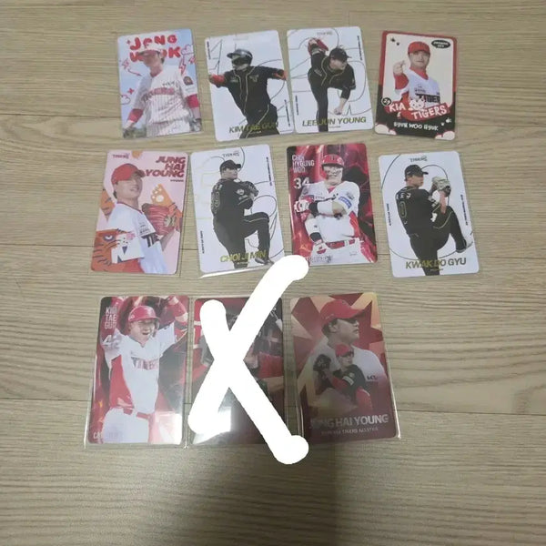 [BUNJANG] KIA Tigers Player Photocard / KIA 타이거즈 선수 포카 원가양도