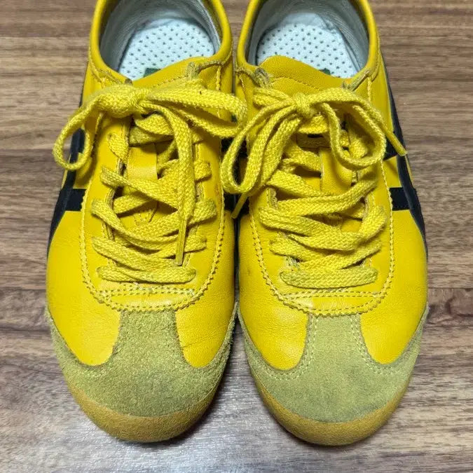 [BUNJANG] Onitsuka Tiger Mexico 66 Yellow Sneakers / 오니츠카 타이거 멕시코66 옐로우 235