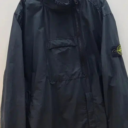 [BUNJANG] Stone Island 18SS Black Anorak Windbreaker / [2351]스톤아일랜드 18ss 블랙 바람막이 아노락 105~110