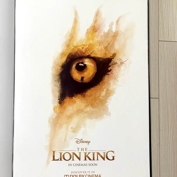 [BUNJANG] The Lion King 2019 Dolby Cinema Exclusive Limited Edition A3 Poster / [2019초희귀한정판]영화 라이온킹 돌비시네마 포스터(A3)DOLBY