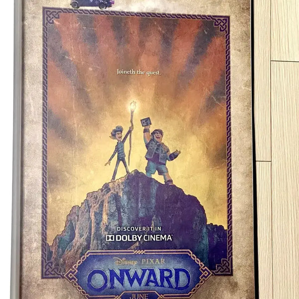 [BUNJANG] Disney Onward Dolby Poster (A3) - Limited Edition / [2020초희귀한정판]영화 디즈니 온워드 돌비 포스터(A3)DOLBY