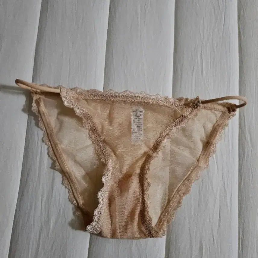 [BUNJANG] Women's Nude See-Through Panties / 살색시스루팬티 여자팬티