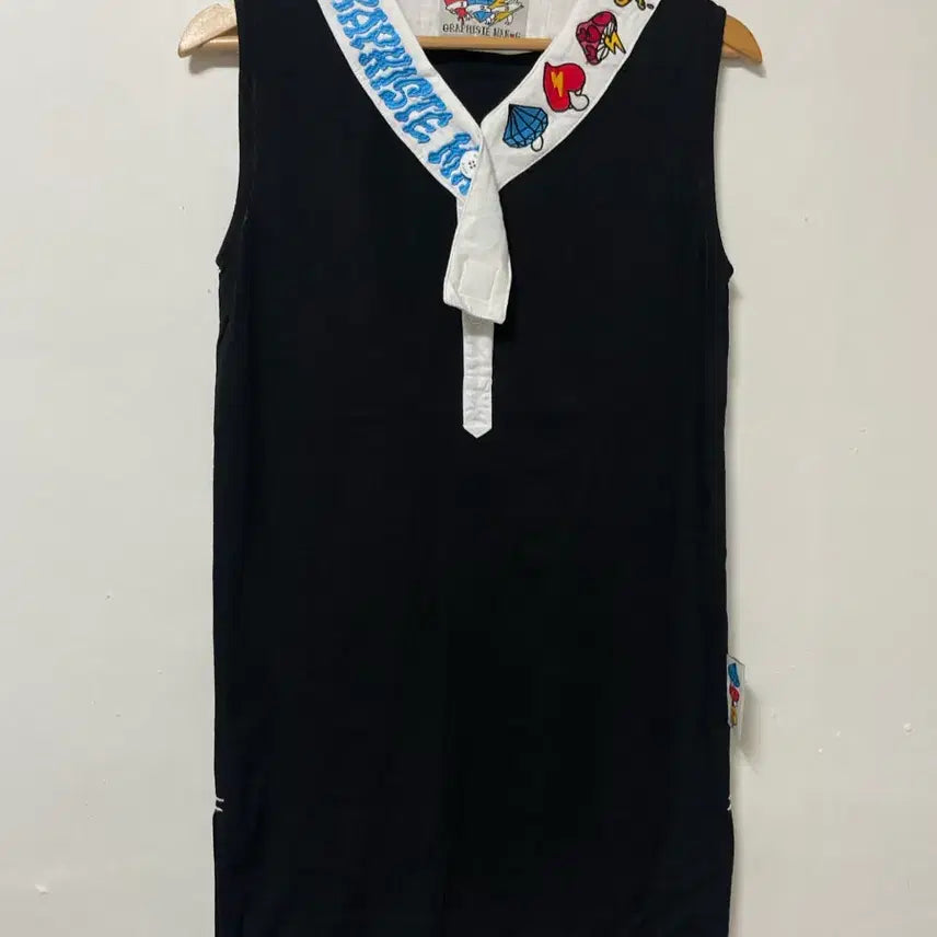 [BUNJANG] Greenpeace Linen Sleeveless Dress / 55 그린피스트만지 린넨 마 민소매 나시 원피스 정품