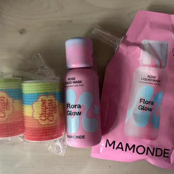 [BUNJANG] Mamonde Flora Glow Rose Liquid Mask / 마몽드 플로라 글로우 로즈 리퀴드 마스크 1+1