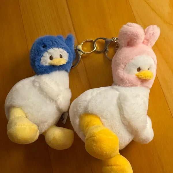 [BUNJANG] Waddling Duck Keyring Plush Bundle Set / 갸우뚱 오리 키링 인형 일괄