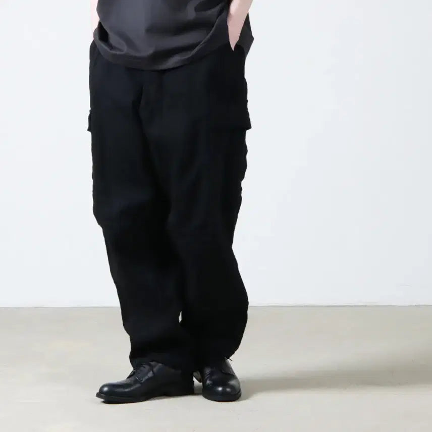 [BUNJANG] Comoli 23ss B.D.U. Black Denim Pants / Comoli 23ss 코모리 B.D.U 팬츠 블랙 3