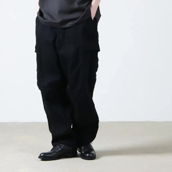 [BUNJANG] Comoli 23ss B.D.U. Black Denim Pants / Comoli 23ss 코모리 B.D.U 팬츠 블랙 3