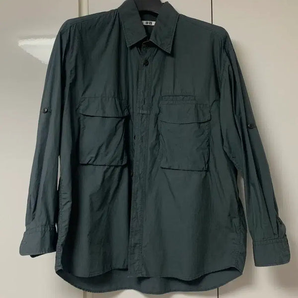 [BUNJANG] Uniqlo U Utility Overshirt L / 유니클로U 유틸리티 오버셔츠 L