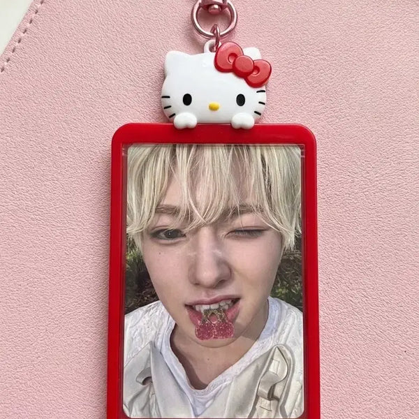 [BUNJANG] Sanrio Hello Kitty Card Holder Keychain / 산리오 포카홀더 헬로키티
