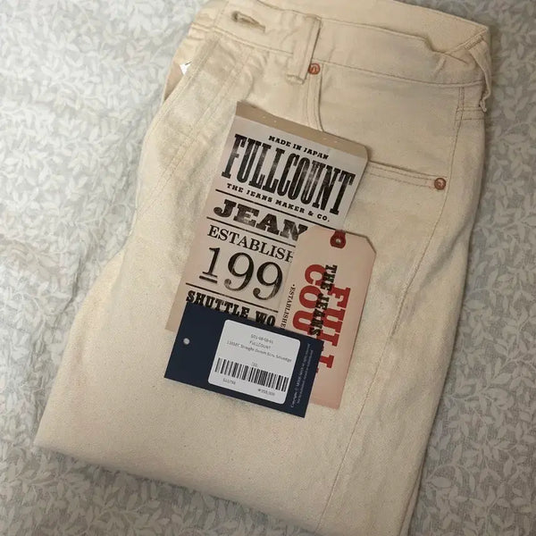 [BUNJANG] Full Count 1101EC Ecru Jeans / [6월 25일 구매, 2회착용] 풀카운트 1101EC 에크루 (33 사이