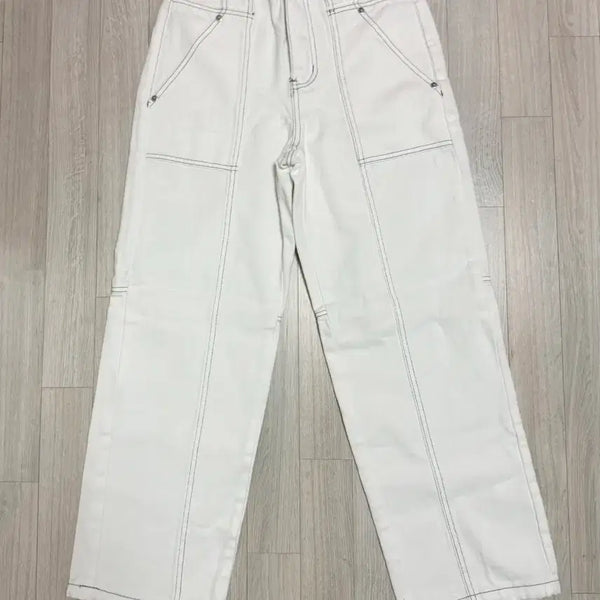 [BUNJANG] Atelier Nine White Cotton Pants / 아틀리에나인 팬츠
