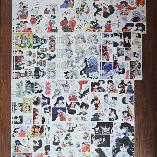 [BUNJANG] Inuyasha Anime Sticker Pack - 70 Pieces / 이누야샤 애니 인믹 (2) 인스 다꾸 스티커 띵 처분