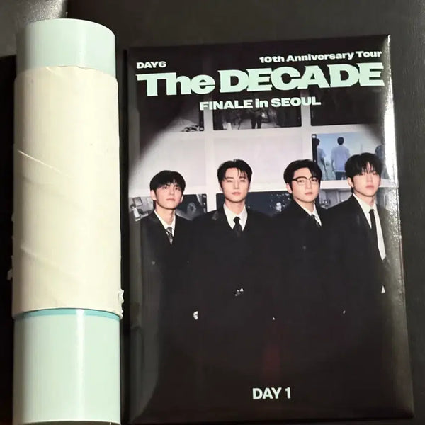 [BUNJANG] Day6 Decade Encore Concert Entry Gift First Day Slogan Included / 데이식스 데케이드 앙콘 입장기프트 첫콘 슬로건 포함