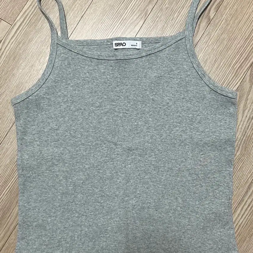 [BUNJANG] SPAO Sleeveless Tank Top Gray Size S / 스파오 슬리브리스 나시 그레이 색상 s