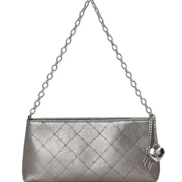[BUNJANG] Three Times Vivi Chain Bag Black Silver / 미개봉) 쓰리타임즈 비비 체인 백 블랙실버
