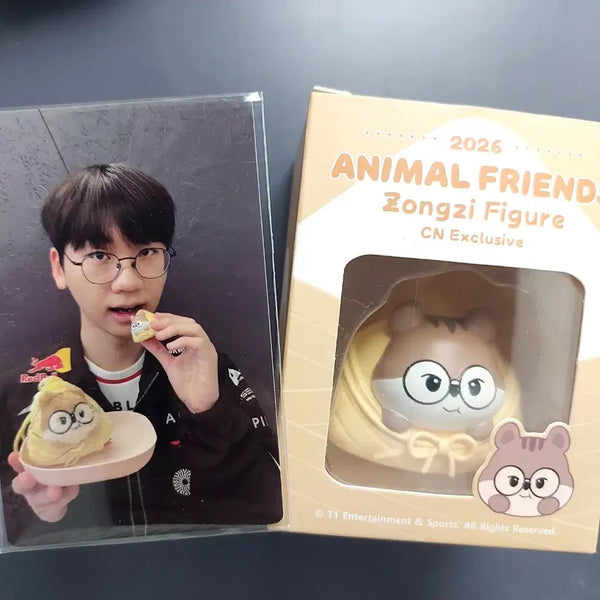 [BUNJANG] T1 Doran Figure + Photocard / 티원 T1 도란 피규어+포카