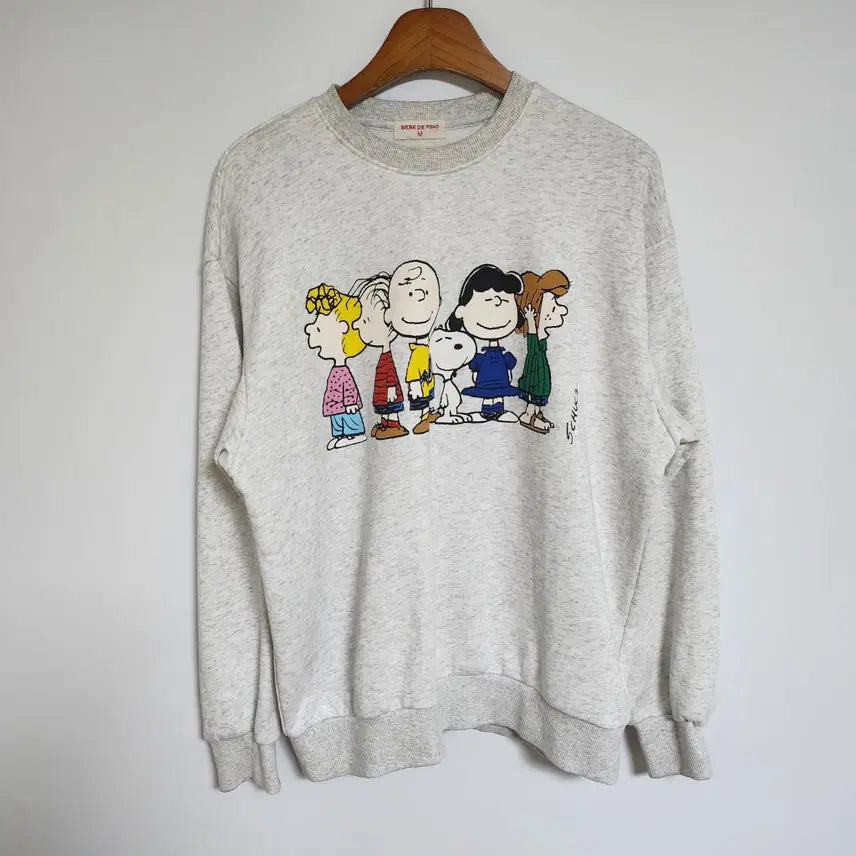 [BUNJANG] Bebe de Pino Men's Sweatshirt - Grey [M] / 베베드피노 맨투맨 남자 남성 그레이 [M]