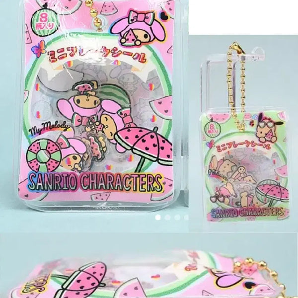 [BUNJANG] Sanrio Shaka Shaka Flake Gacha Pochacco, My Melody / 미개봉) 산리오 샤카샤카 플레이크 가챠 포차코, 마이멜로디 마멜