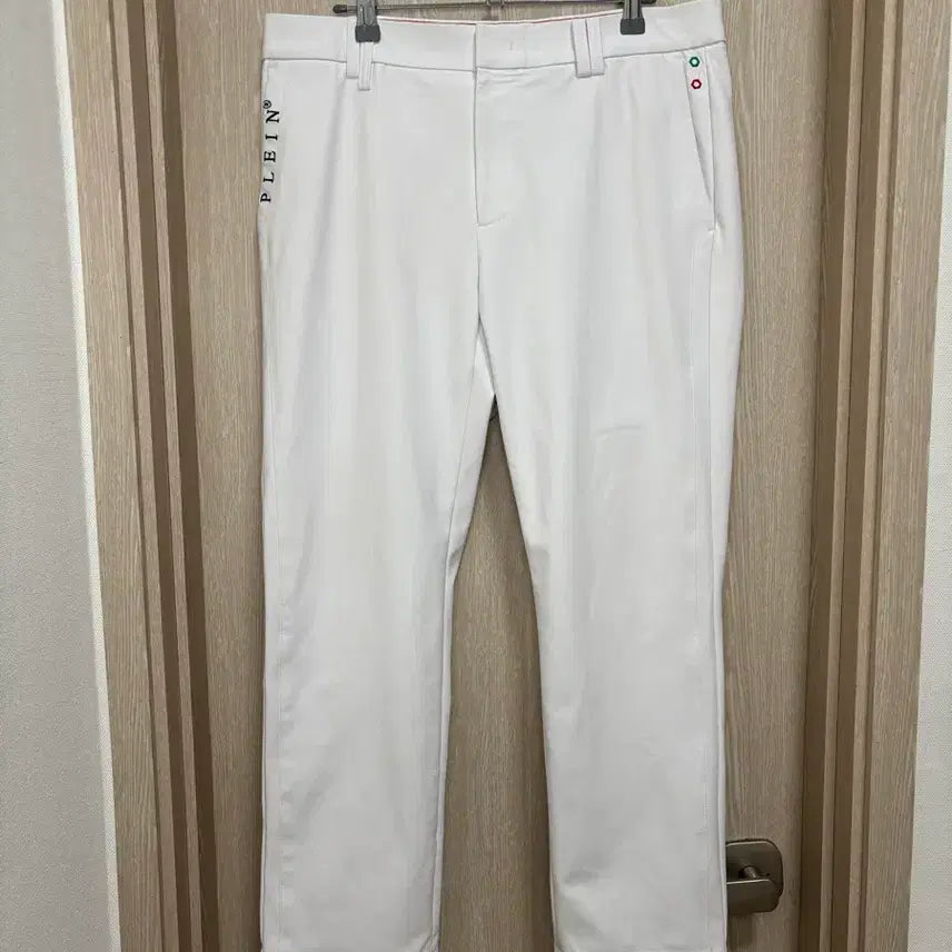 [BUNJANG] Philipp Plein 23SS Golf Performance Pants White / 23SS)필립플레인 골프 기능성 팬츠32/화이트