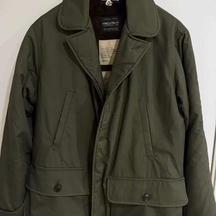 [BUNJANG] MONITALY Military Field Jacket Olive / [42] 모니탈리 밀리터리 야상 자켓 올리브