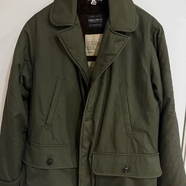 [BUNJANG] MONITALY Military Field Jacket Olive / [42] 모니탈리 밀리터리 야상 자켓 올리브