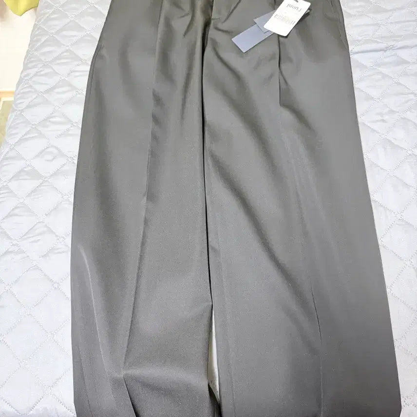 [BUNJANG] Juun.J Side Zip Wide Wool Slacks / 준지 사이드지퍼 와이드 울 슬랙스 / 46